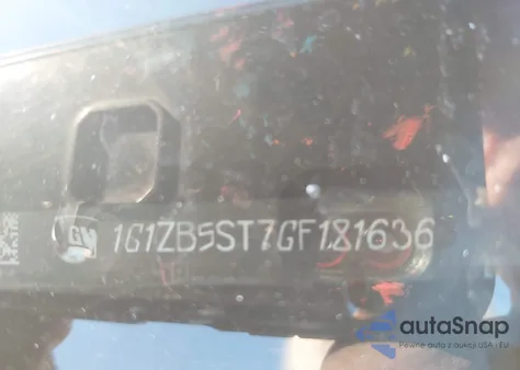 2016 Chevrolet Malibu Ls из США, поврежденный, VIN 1G1ZB5ST7GF181636